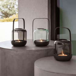 Image showing the Acorn Lantern, Stone product.
