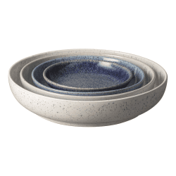 Image showing the Studio Blue 4 piece nesting bowl set product.