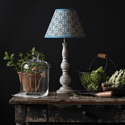 Image showing the Otto Small table lamp - base only, H33 x W11cm, White product.