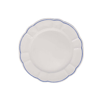 Image showing the Romilly Set of 4 Dinner Plates, D28cm, Blue product.