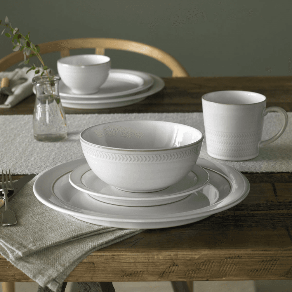 Natural Canvas Small plate, 19cm