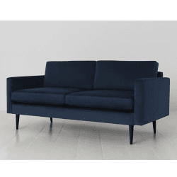Image showing the Model 01 2 Seater Velvet Sofa, Teal product.