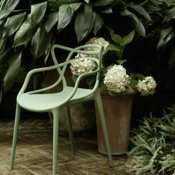 Image showing the Masters Dining Chair, Sage Green product.