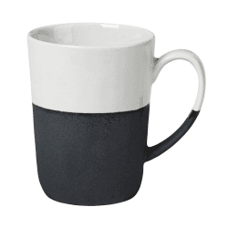 Image showing the Esrum Mug, H11cm, Ivory/Grey product.
