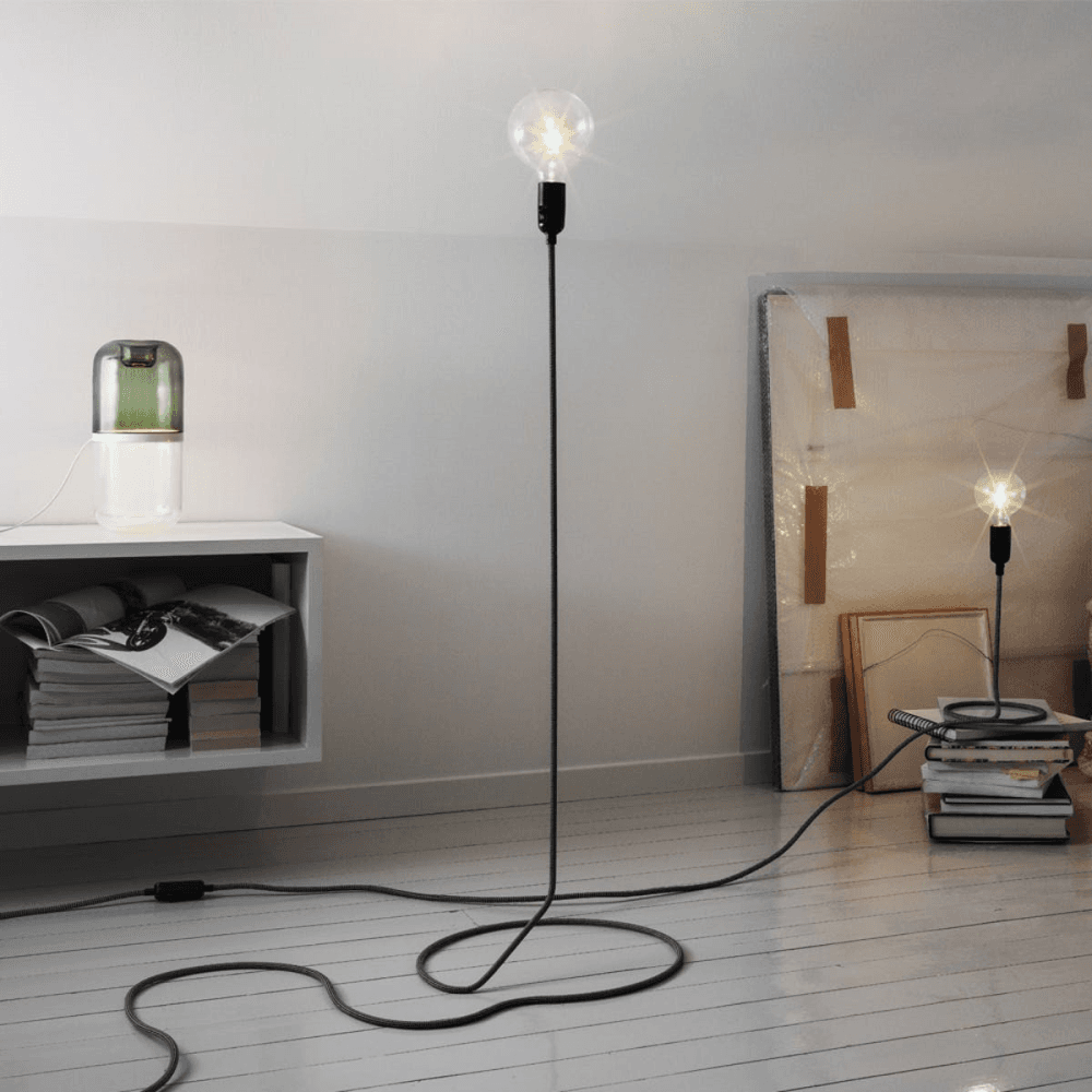 Cord lamp, D38 x H130cm