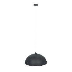 Image showing the Anders Dome Pendant, H142cm, Black product.