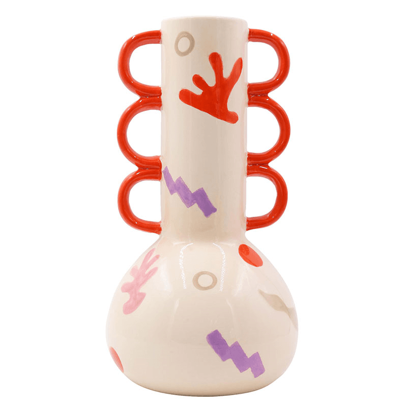Tomas Vase, H29.5cm, Funky Fiesta