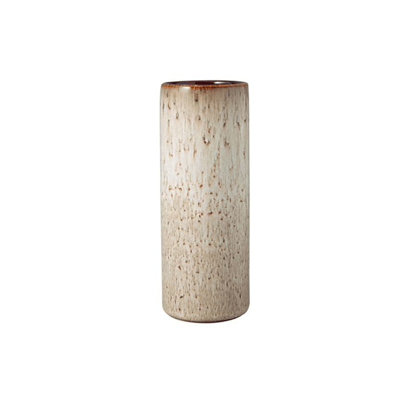 Lave Home Small Cylinder Vase, H20cm, Beige