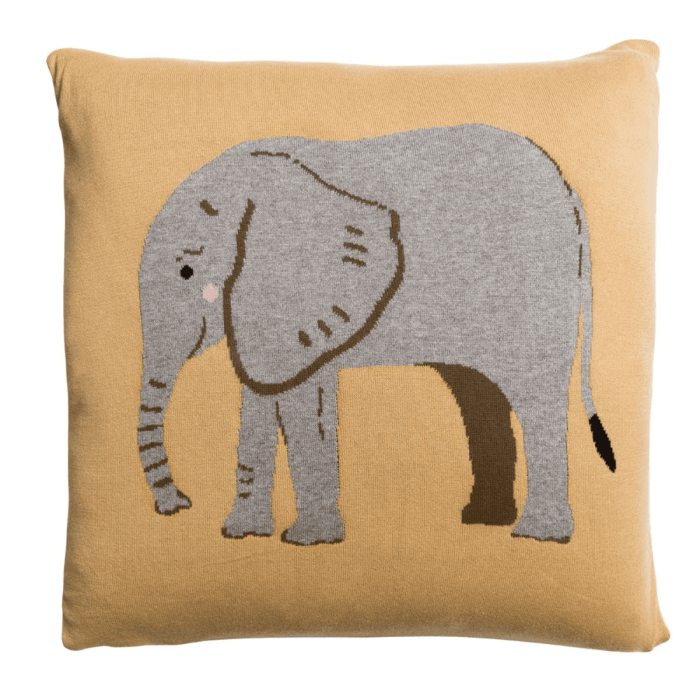 ZSL Elephant Cushion, L50 x W50cm, Multi
