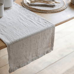 Image showing the Classic Table Runner, 250 x 36cm, Natural product.