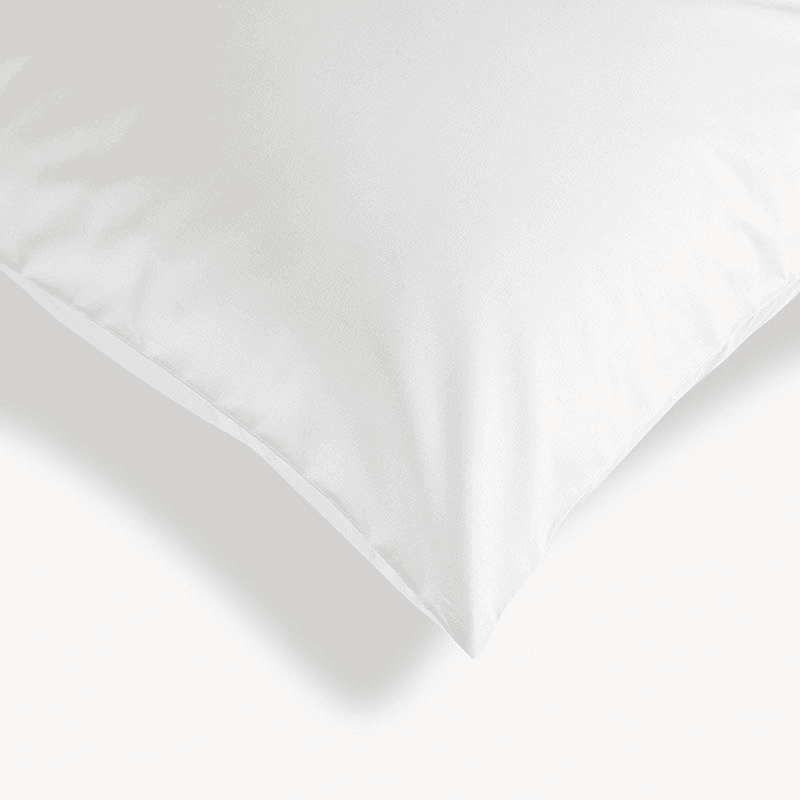 200TC Organic Pair of Standard Pillowcase, White