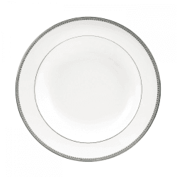 Image showing the Vera Wang - Lace Platinum Soup plate, 23cm product.