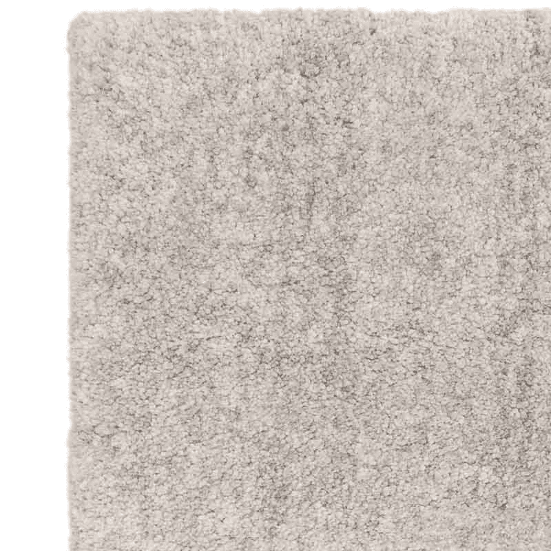 Barnaby Plain Shaggy Rug, 120 x 170cm, Silver