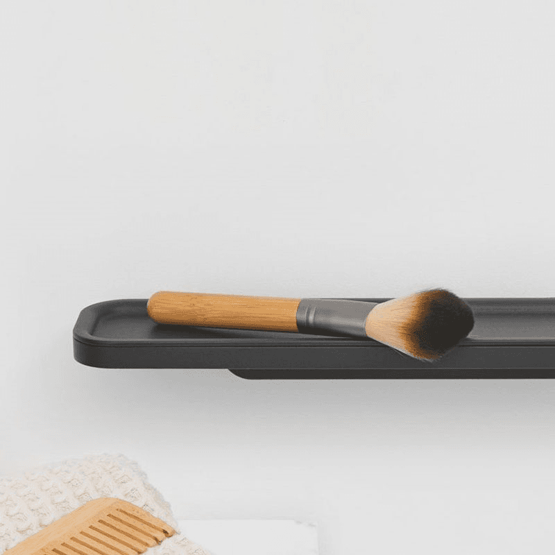 MindSet Bathroom Shelf, Mineral Infinite Grey