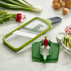 Image showing the Mandoline, H30 x W10 x D6cm, green product.