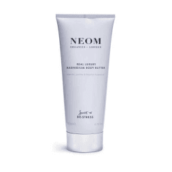 Image showing the Scent to De-Stress Real Luxury Magnesium Body Butter, 200ml, Light Blue product.