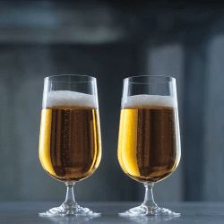 Image showing the Set of 2 Beer Glasses, 500ml, Clear product.