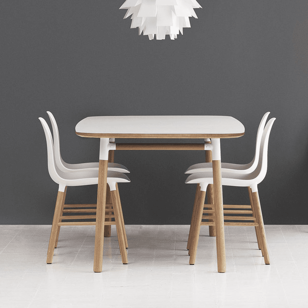 Form Dining chair, L48 x H80 x D52cm, Grey
