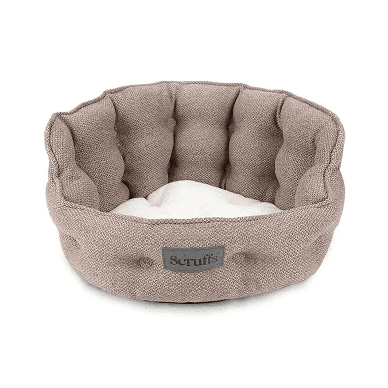 Seattle Cat/Dog Bed, 45cm, Stone Grey