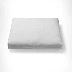 Image showing the Organic Cotton Zabuton, Grey Ice product.