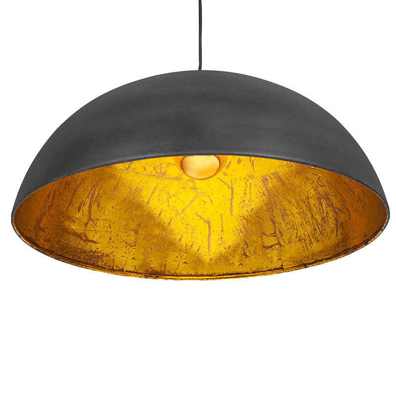 Anders Dome Pendant, H142cm, Black