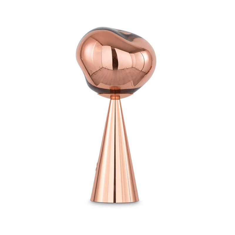 Melt Portable Lamp, H28.5cm, Copper