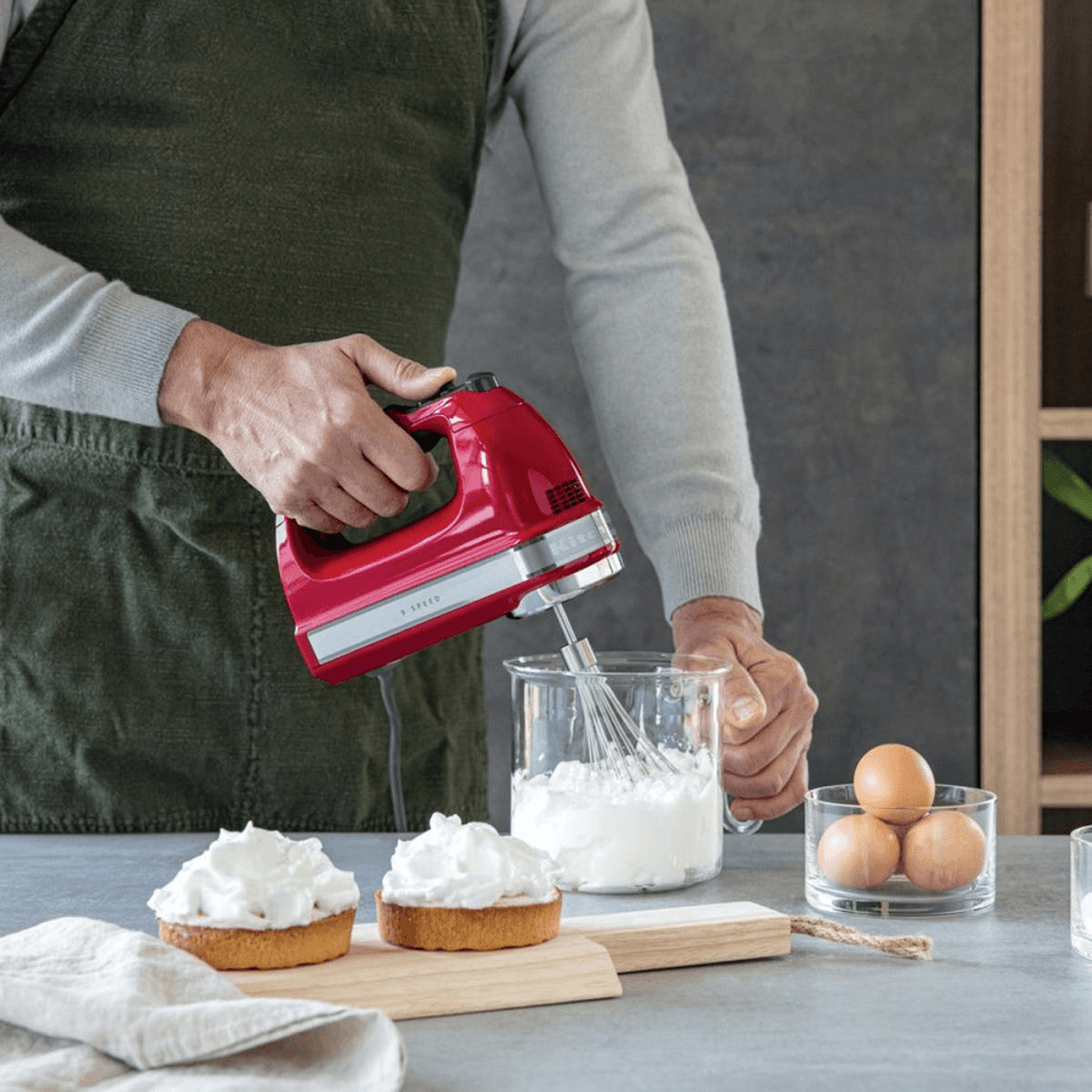 Hand mixer, 9-speed, Empire Red