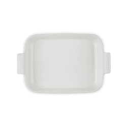 Image showing the Stoneware Deep rectangular dish, 32cm - 3.85 litre, Meringue product.