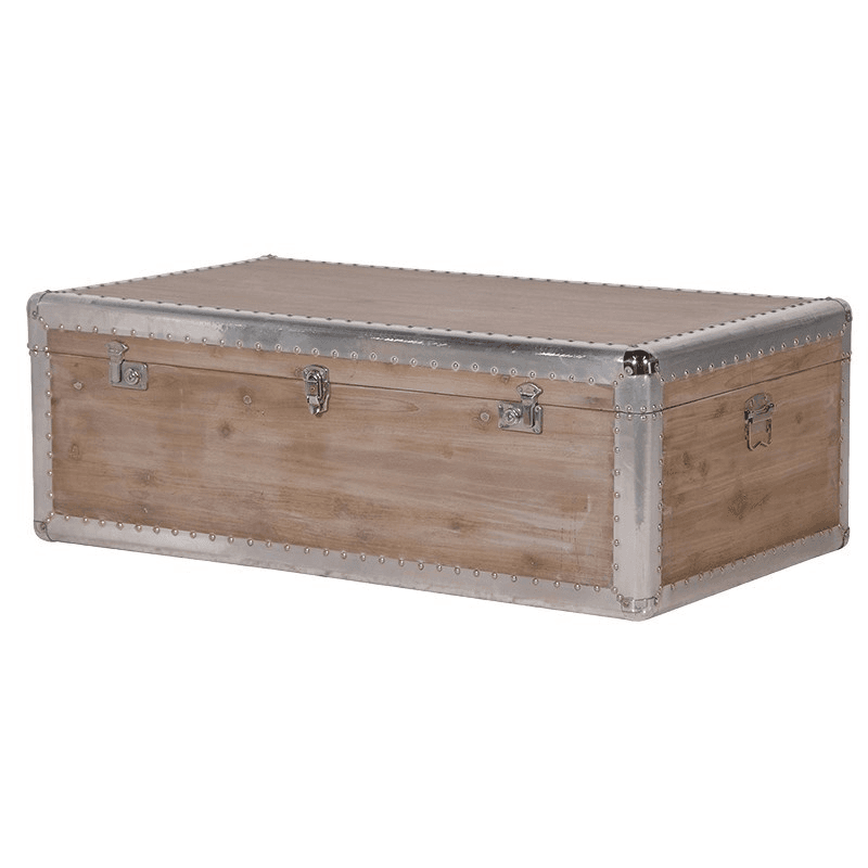 Trunk coffee table, 41 x 65 x 115cm, Brown