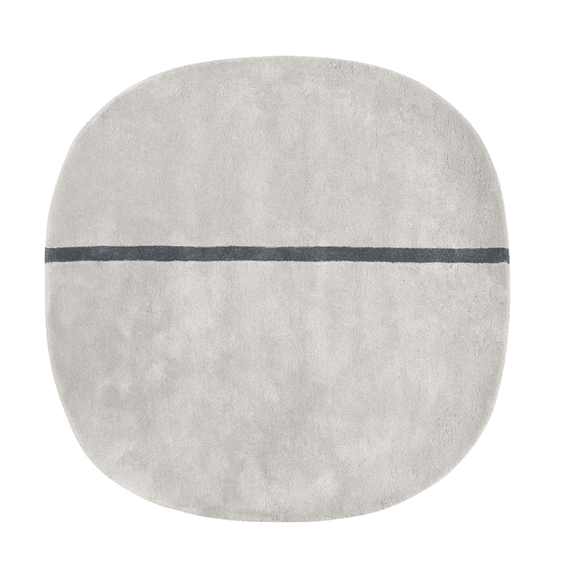 Oona Rug, L140 x W140cm, Grey