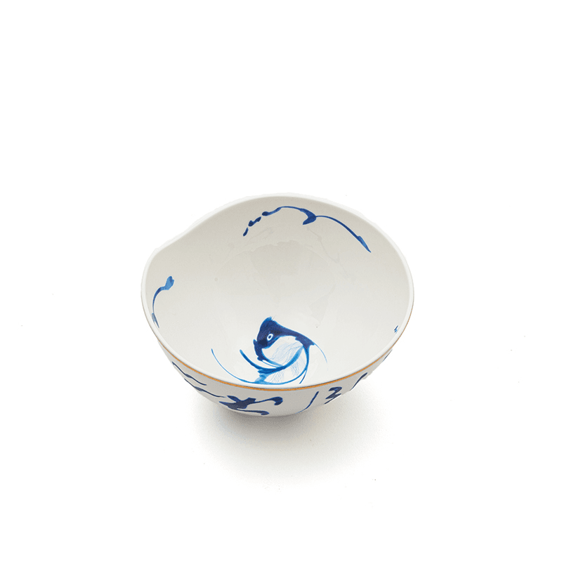 Diesel Living Classic on Acid Salad Bowl, D18cm, Koi