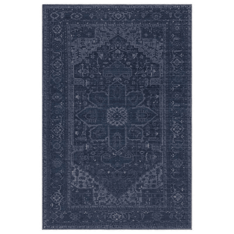 Kaya Traditional Classic Sara Rug, 120 x 170cm, Navy, Black, Multi