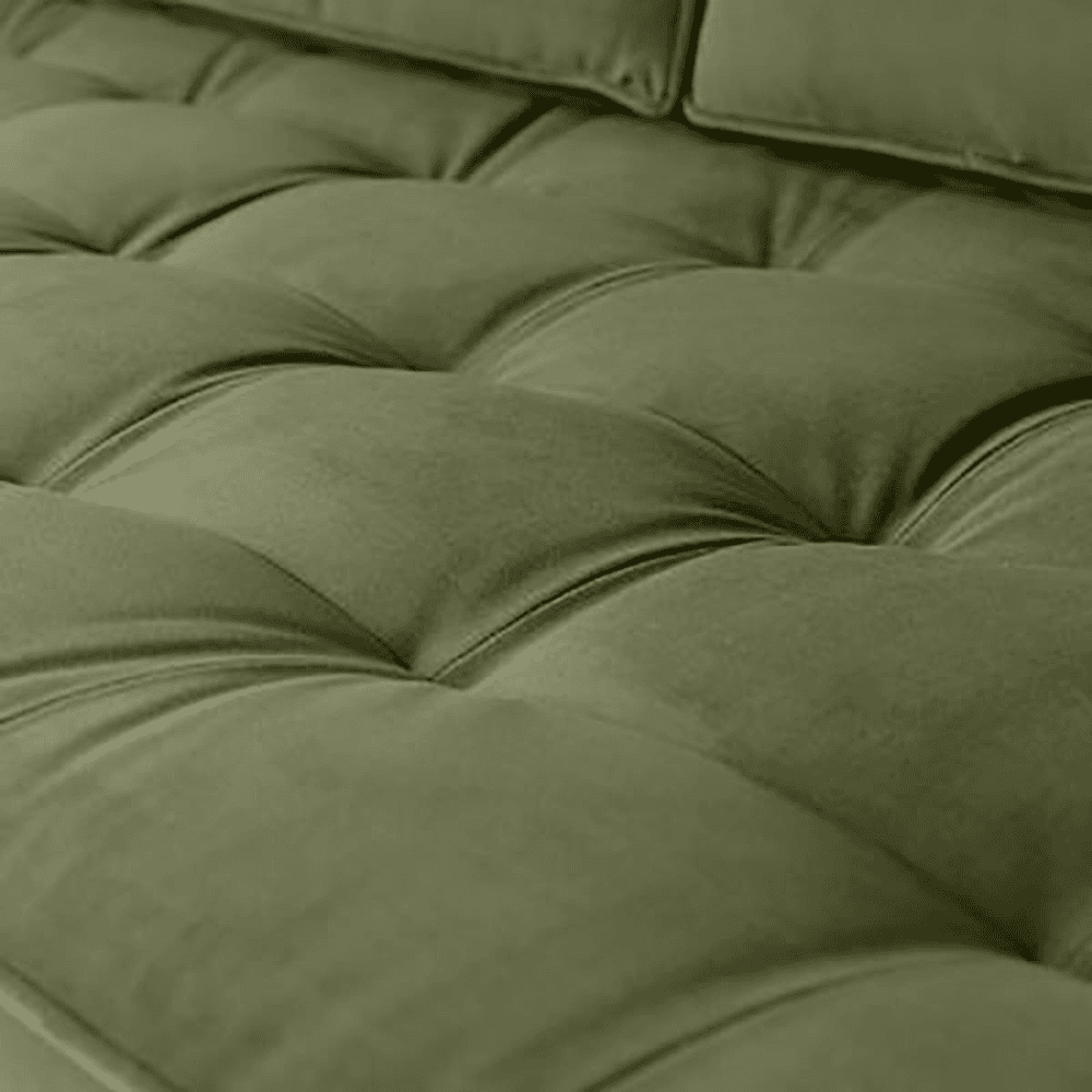 Model 02 3 Seater Velvet Sofa, Vine