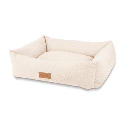 Image showing the Luxury Boucle Box Bed, 75 x 60cm, Ivory product.