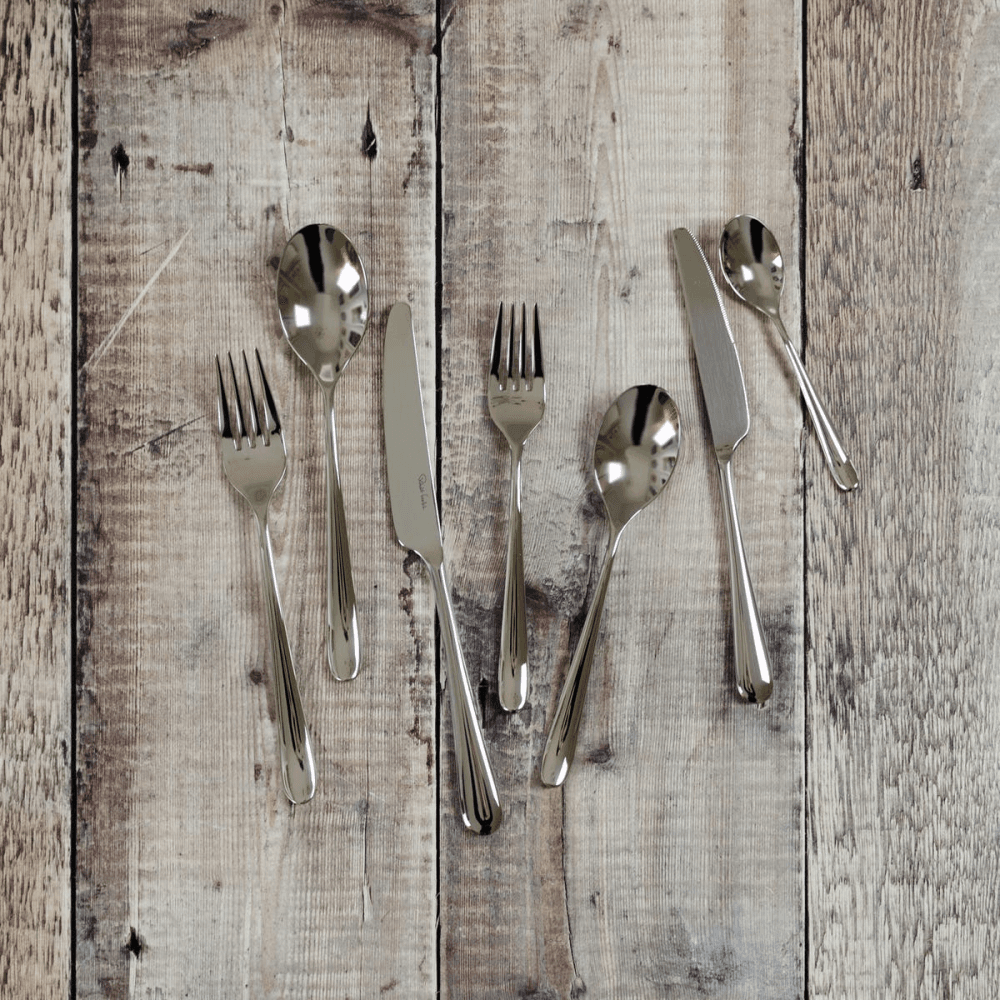 Kingham Bright 42 piece cutlery set, Stainless Steel