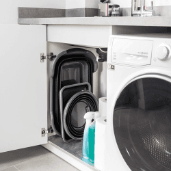 Image showing the Collapsible laundry basket, 60.5 x 40 x 28cm product.
