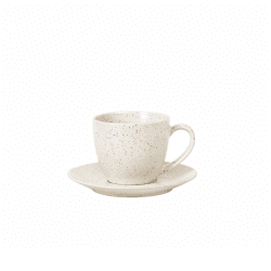 Image showing the Nordic Vanilla Tea Cup & Saucer, 150ml, Off White product.