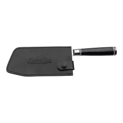 Image showing the Katana Saya Pakkawood Chinese Chopper, 18cm Damascus Blade product.