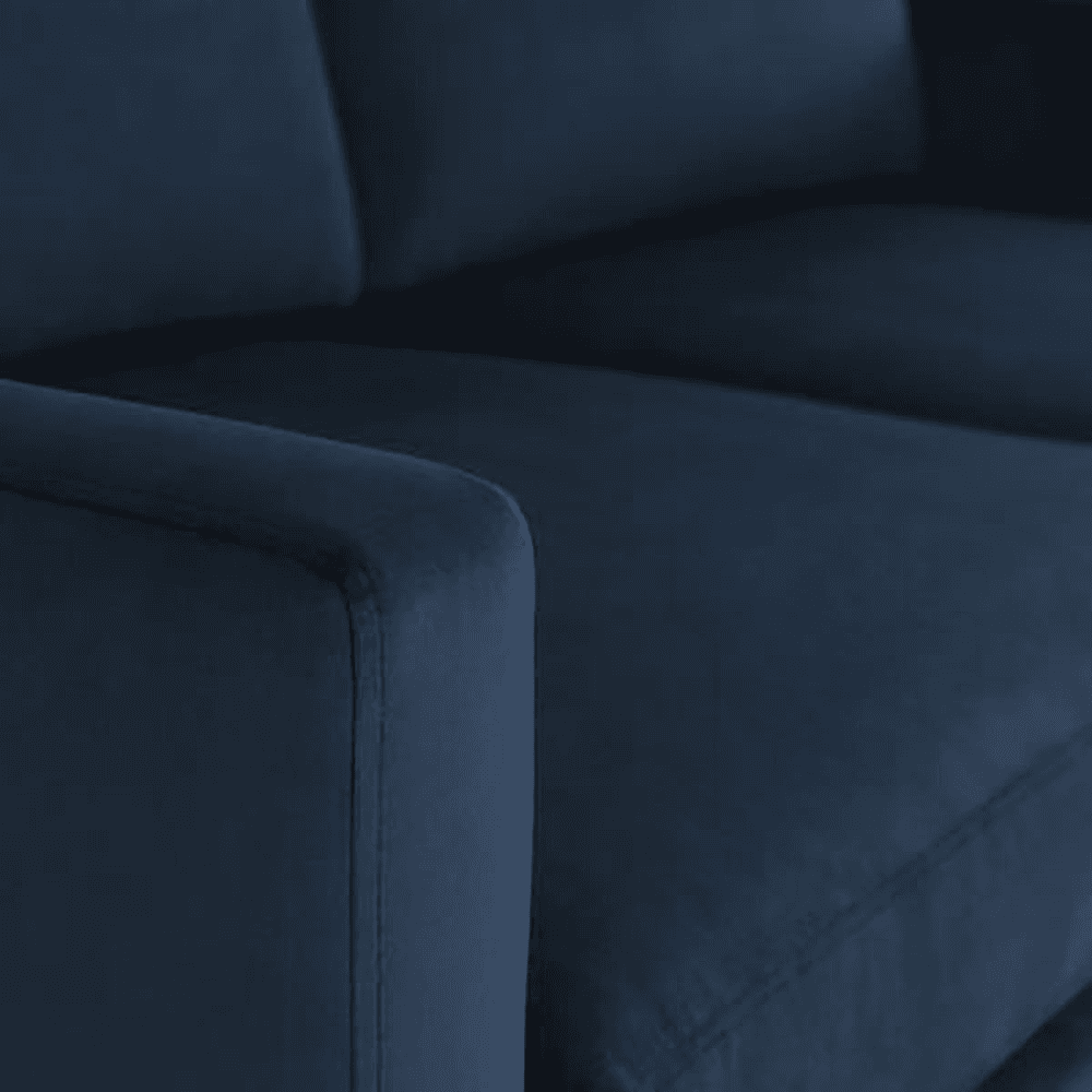 Model 01 2 Seater Velvet Sofa, Teal