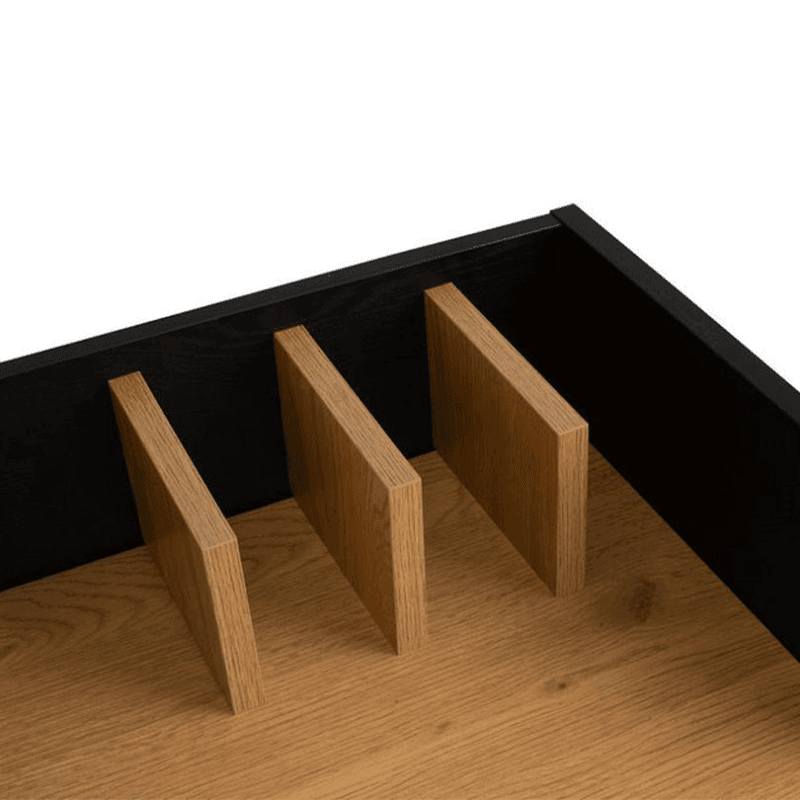 Kennet Smart Desk, Oak/Black