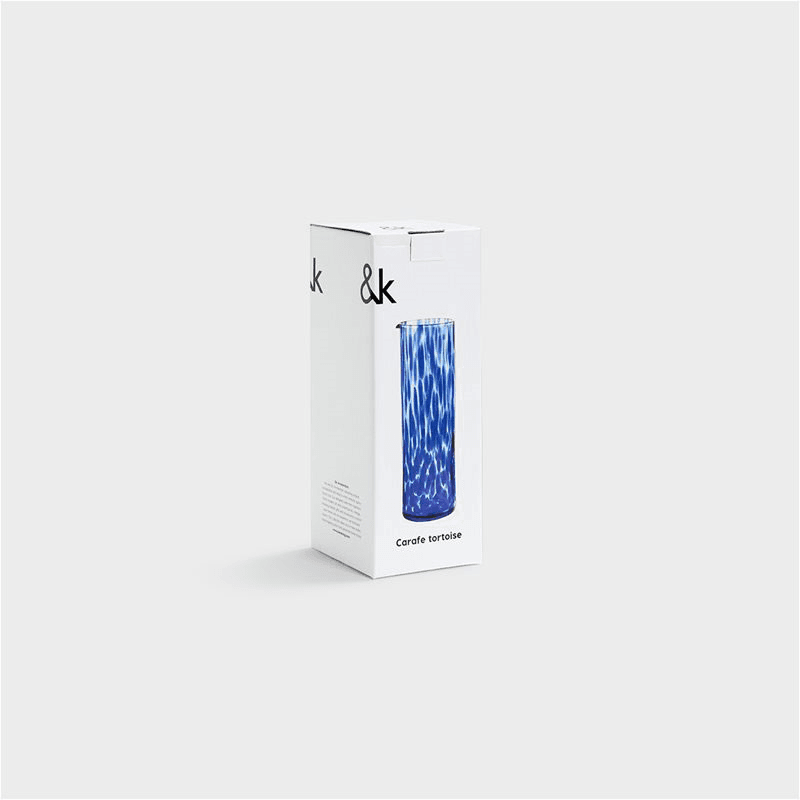 Tortoise Carafe, 800ml, Blue