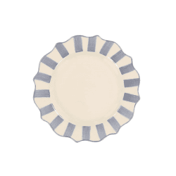 Image showing the Scalloped Breakfast Plate, D22cm, Lilac product.