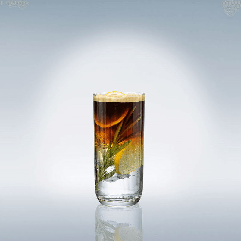 Rose Garden Tumbler Set of 4, 300ml, Clear