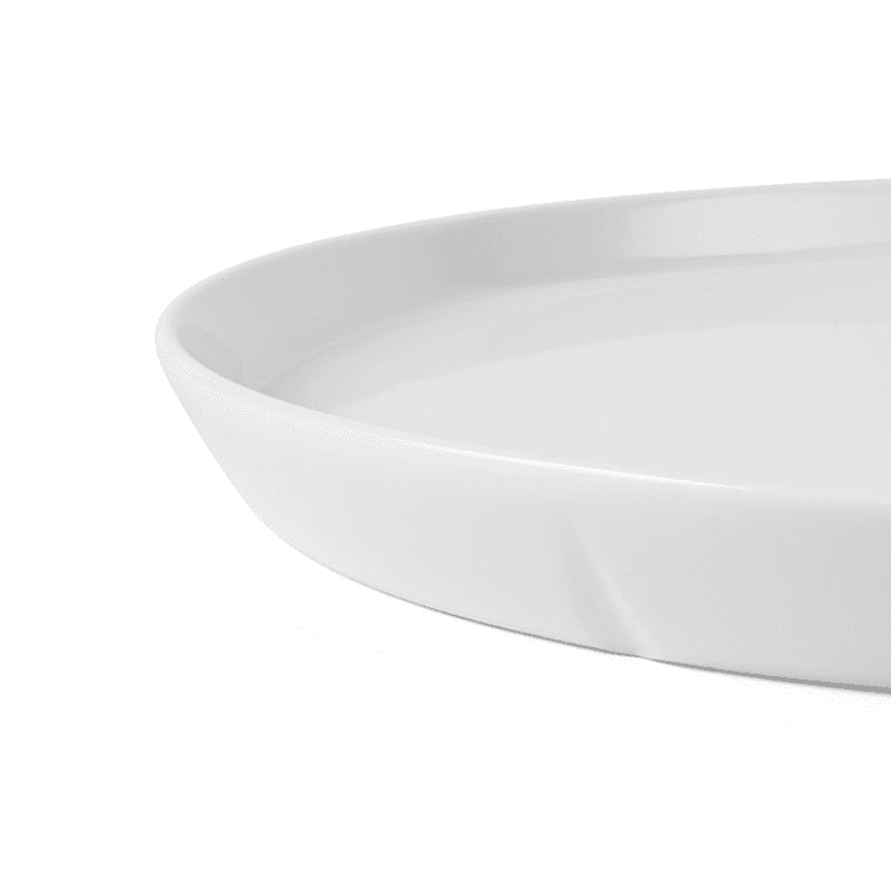 Grand Cru Set of 4 Dinner Plate, D25cm, White