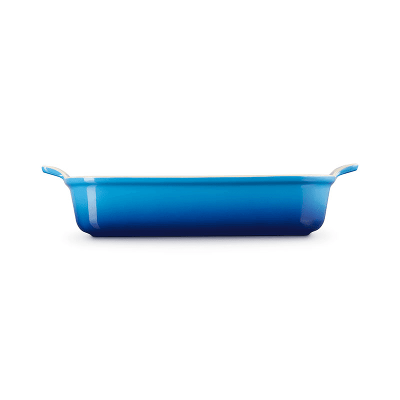 Stoneware Heritage Rectangular Dish, 32cm, Azure