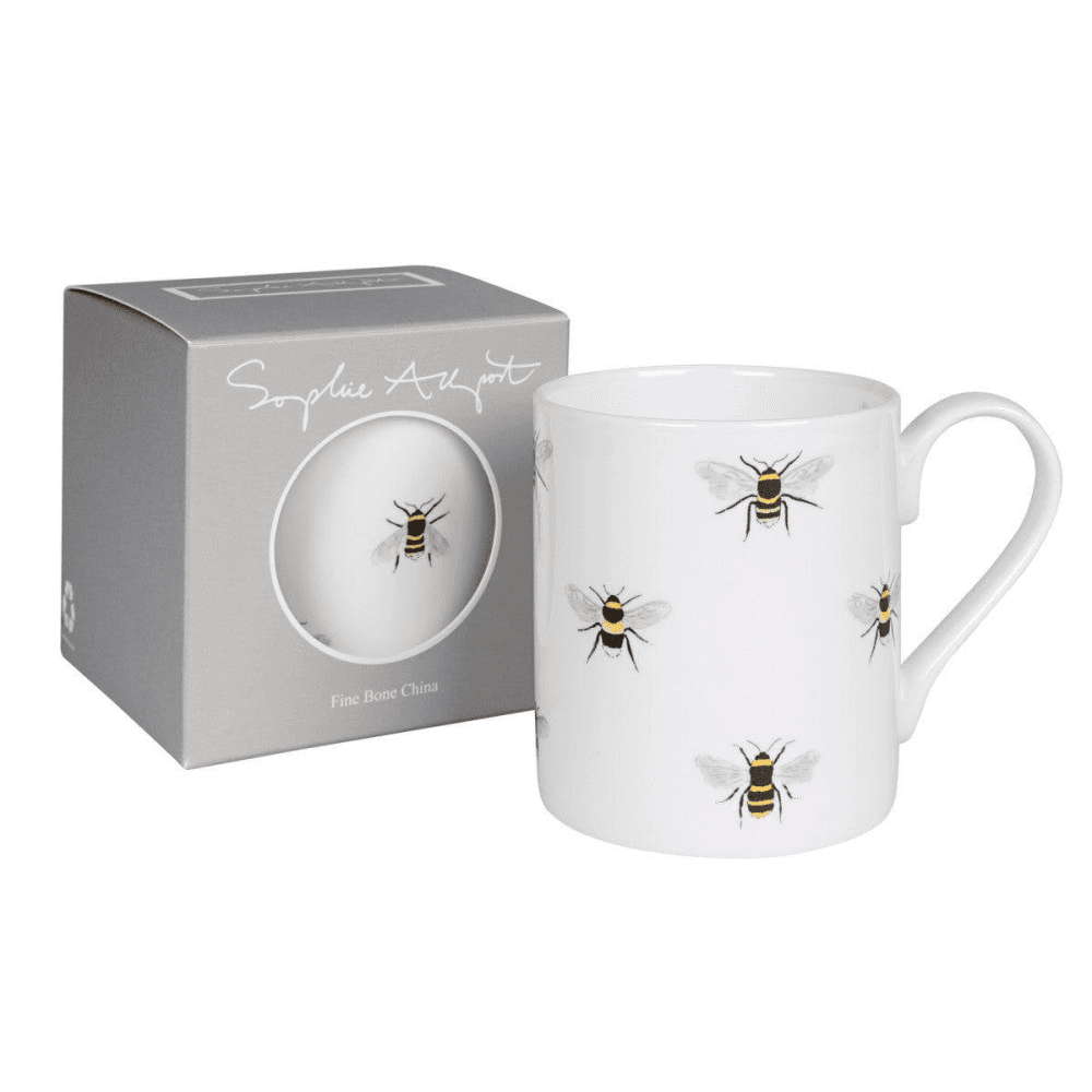 Bees White Mug, 275ml
