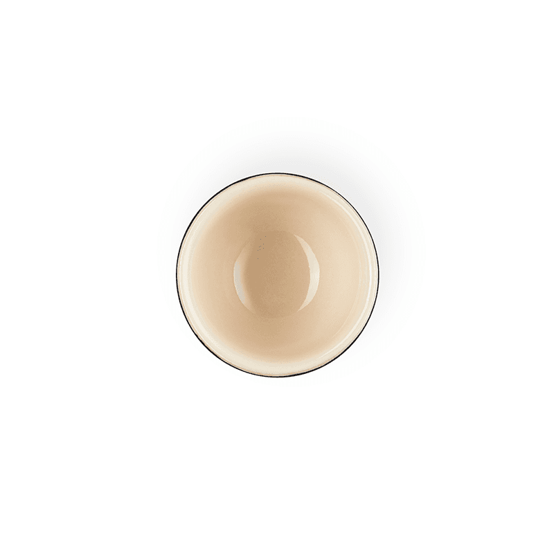 Stoneware Egg cup, Satin Black