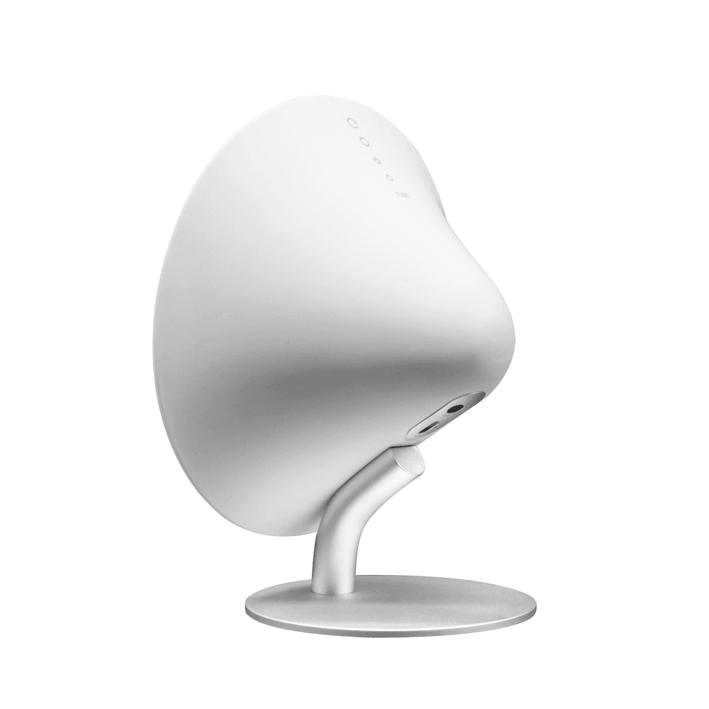 Mini Halo One Bluetooth speaker, H16 x L14 x D6cm, Matt White