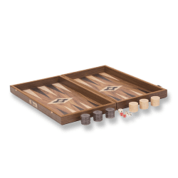 Image showing the Walnut Backgammon Set product.