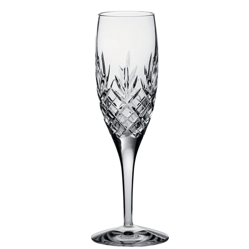 Edinburgh Set of 4 champagne flutes (new shape), 21.8cm / 18cl, Crystal